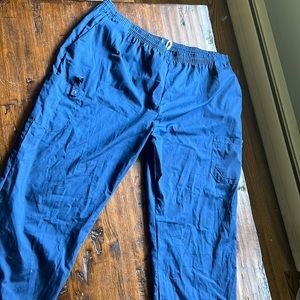 2XL Men’s Scrub Pants - Navy Blue
